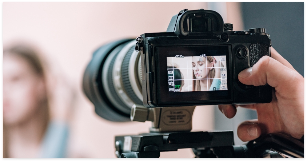 camera taking a photo