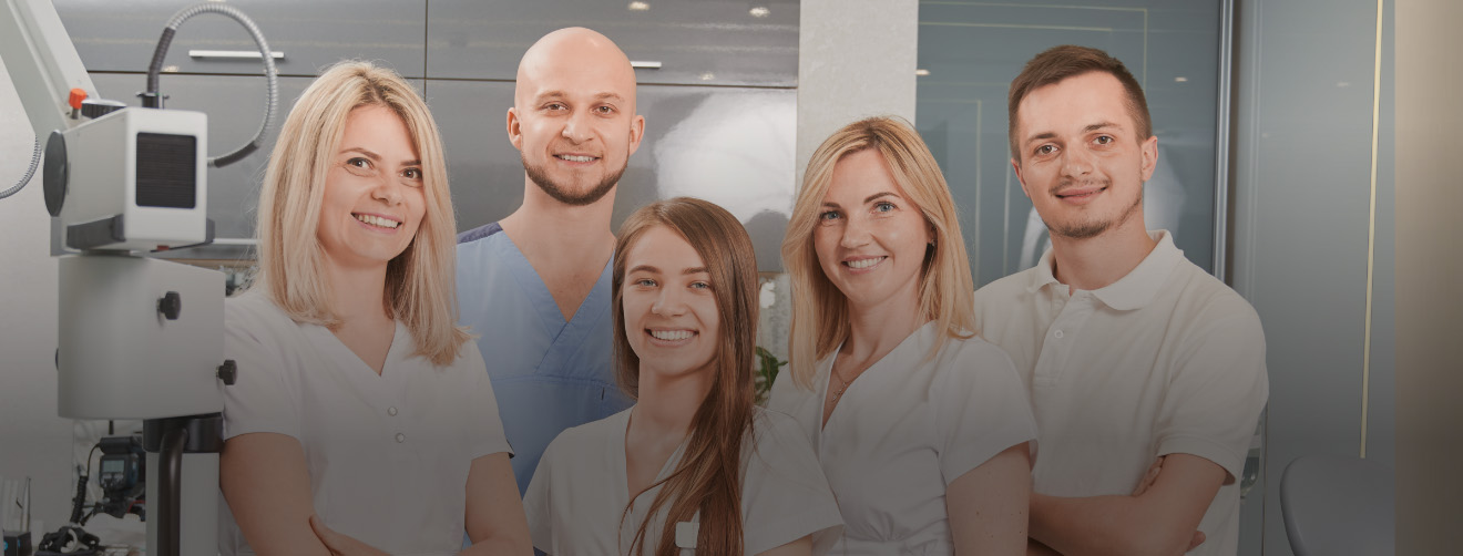 Athens Dental Associates team members smiling