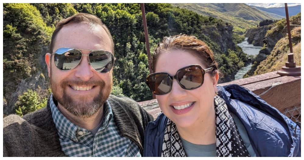 dr. clay and her husband