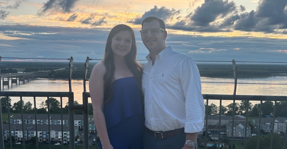 dr. Zack Steinmetz and his wife