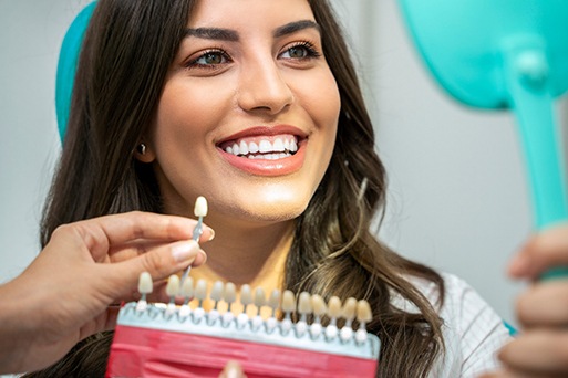 Factors that influence the cost of teeth whitening include the type of stains you have and how much whiter you’d like to make your smile